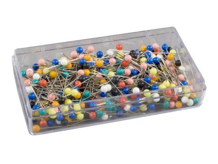 Knappnålar 300/fp - Lyreco - Skola och förskola - Hobbymaterial - Nålar och stickor