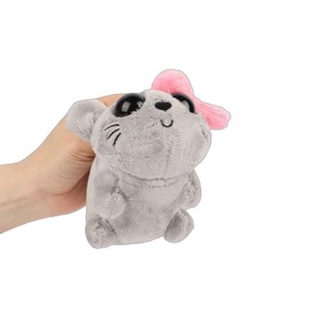 Ledsen hamster Musikplyschleksak Mjuk stoppad hamsterdocka h