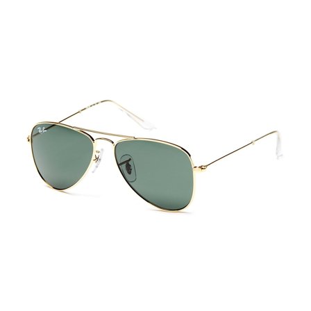 Ray-Ban Junior Aviator - Solbriller - Grønn - Barn - RJ9506S 223/71 50