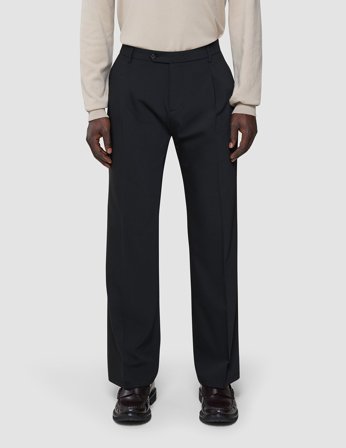 Shaping New Tomorrow - Tech Wool Suit Pants - Black - Relaxed Fit - Herre - Størrelse 32/30