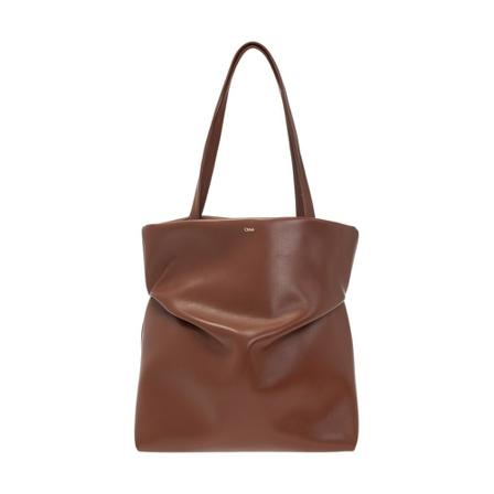 Chloé, Judy shoulder bag Bruin, Dames, Maat:ONE Size,leer
