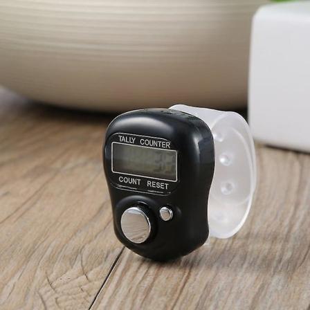 Mini 5-sifret LCD Elektronisk Digital Golf Fingerteller