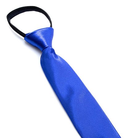 Färdigknuten slips Enfärgad Vuxen 48 x 5 cm - Flera färger