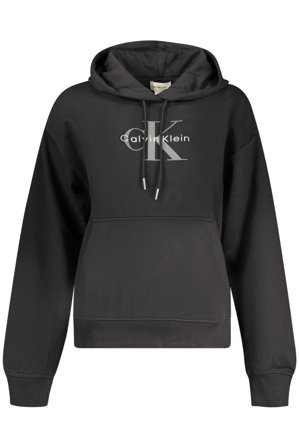 Calvin Klein Felpa Senza Zip Donna Nero