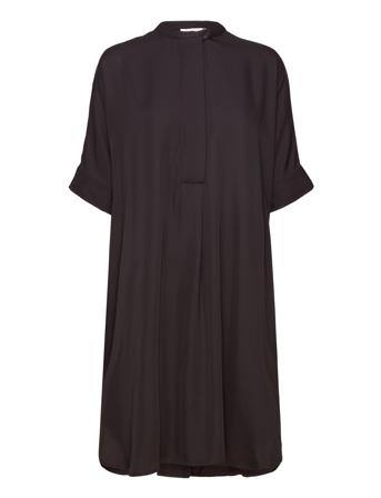 Manoalta Knælang Kjole Black Masai