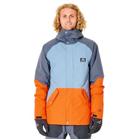 Rip Curl Men's Notch Up Snow Jacket Men unlined ski jackets Blue L
