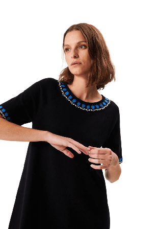 Jumperfabriken Inse Dress Klänningar Dam Svart L