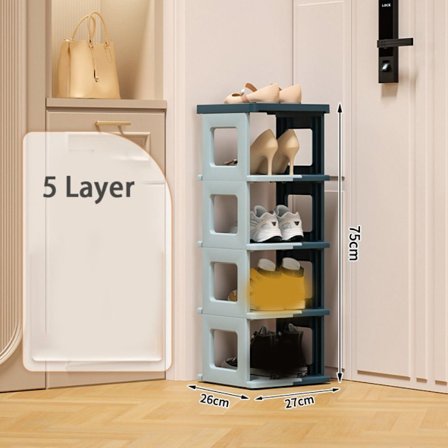 Skostativ Oppbevaringshylle BLÅ