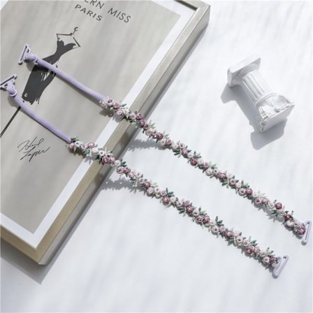 1 par Floral BH-stropper Skulderstropper LYS LILLA