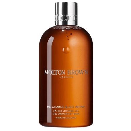 Molton Brown Re-charge Black Pepper Bath & Shower Gel Bad dusch Dam Svart 300ML