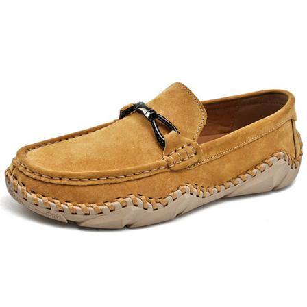 Män Klänning Faux Mocka Penny Loafer Rund Toe Comfort Casual Skor