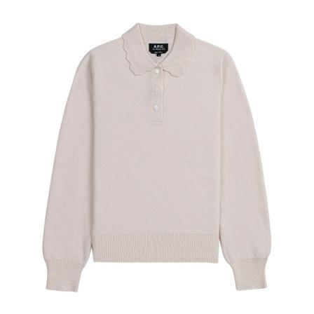 A.p.c. Strik Pink, Dame Striktrøjer, Størrelse: S