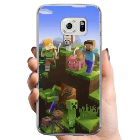 Samsung Galaxy S6 edge TPU Mobilskal MineCraft