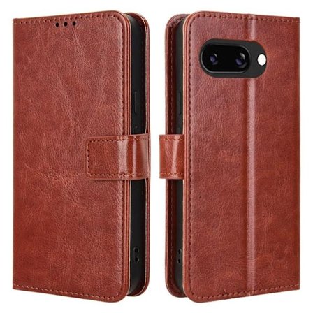 Google Pixel 9a Wallet Cover with Stand - Brown