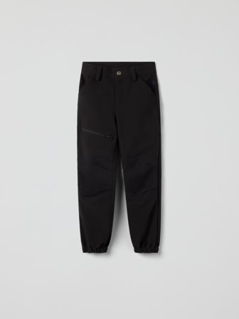 Polarn O. Pyret - Water-repellent outdoor trousers TREK - 140 - Childrenswear - black
