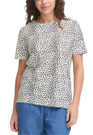 Fransa FRHAZEL TEE 2 T-shirt T-shirts & toppar Dam Vit S