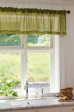 Jotex - Gardinkappe Kardemommegrønn - CAISA - Kjøp Gardinkapper hos Jotex