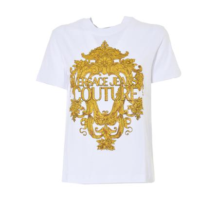 Versace Jeans Couture Versace Jeans Couture T-shirts and Polos White Hvid, Dame