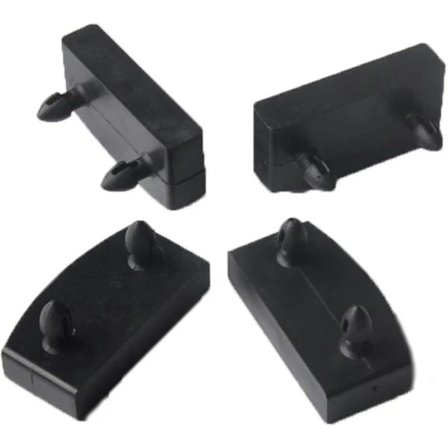 20 kpl Muoviset Sängynpohjan Listojen Päätulpat Keskikappaleet Puisten Sälepohjien Pidikkeet - Varastossa