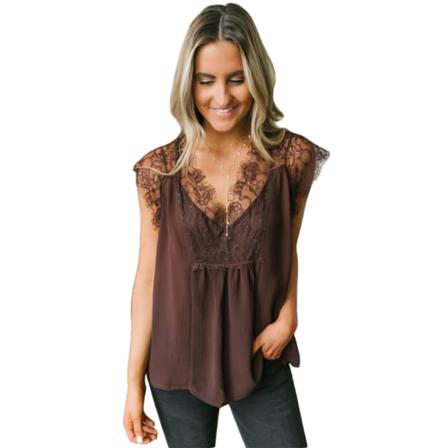 Feifei Ärmstickning Topp