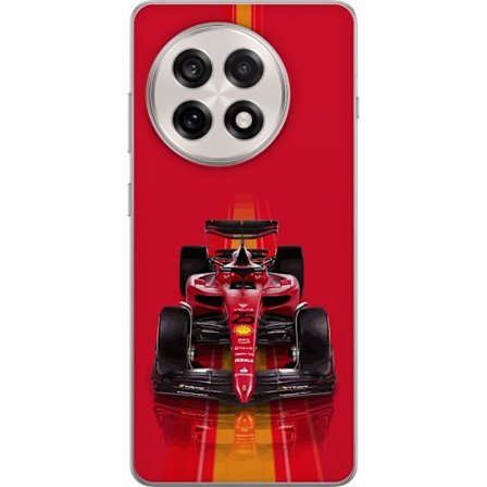 Yhteensopiva Puhelinkuori OnePlus OnePlus 13R Ferrari Formula 1 -auto ikonisessa punaisessa muotoilussa urheilullisella tarkkuudella
