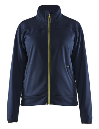 Blåkläder 339425268633XL Genser marineblå (gul, helglidelås) XL, Klær