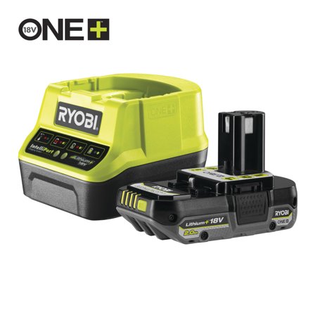 Ryobi RC18120-120C Laddpaket 18V 2,0 Ah, Maskintillbehör & förbrukning