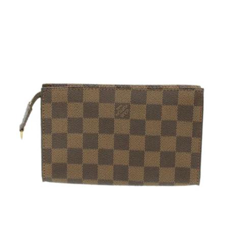 Louis Vuitton Vintage, Pre-owned Canvas pouches Bruin, unisex, Maat:ONE Size