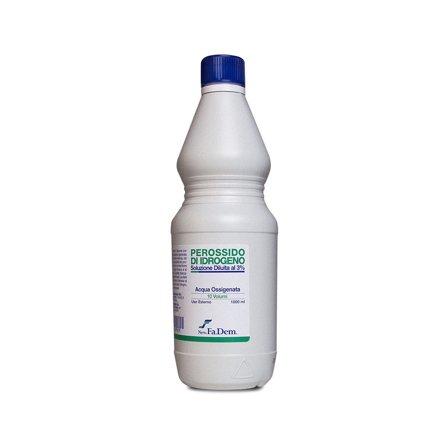 Acqua Ossigenata 10 Vol 1000ml Disinfezione e Cura Sicura