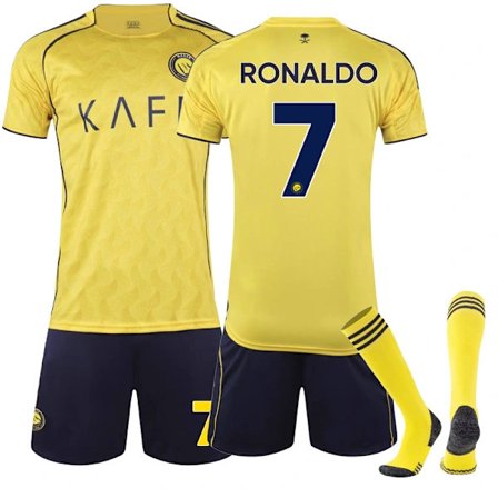2025-2026 Al-Nassr FC fodboldtrøjer til børn og voksne No.7 Ronaldo-FA- 25-26 home 28