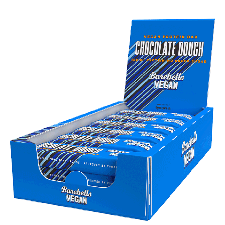 Vegansk Proteinbars 12 x Barebells Vegan Protein Bar 55 g, Fudge Brownie - Bodyman.dk