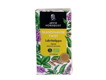 ARVID NORDQUIST Te Lakritstäppa örtte 25/fp - Lyreco - Kök och servering - Kaffe och te - Te