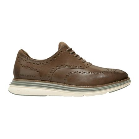 Cole Haan, Øriginal Grand Ultra Wingtip Oxford Bruin, Heren, Maat:45 EU