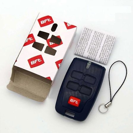 BFT 433,92MHz Grind- och Garageportsändare Fjärrkontroll Nyckelkopia