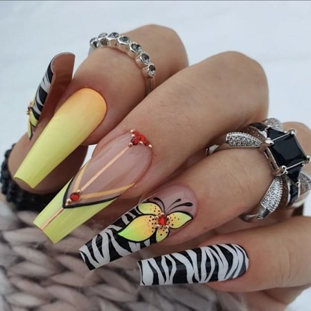 Fake Nails Ballerina 3 3