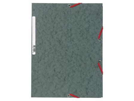 Exacompta Gummibandsmapp 3-klaff A4 grå - Lyreco - Kontorsmaterial - Mappar och plastfickor - Gummibandsmappar 3-klaff - Kartong