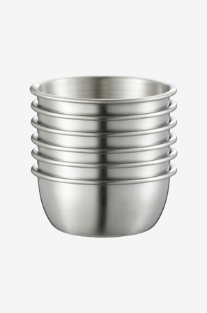Dorre - Dyppeskål Dian 6 stk - Sølv - Skåler - Fra Homeroom