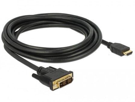 Delock adapterkabel - HDMI / DVI - 3 m