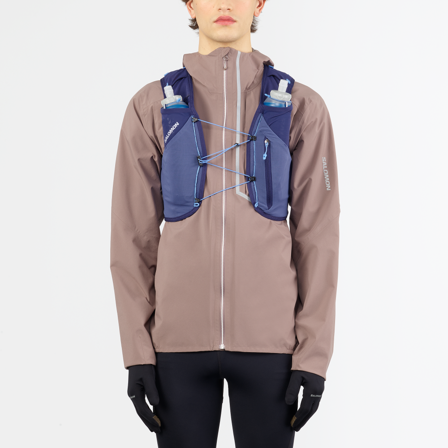 Salomon - Løpevester Bager og sekker Adv Skin 5 Gradient Set - Skipper Blue / Astral Aura