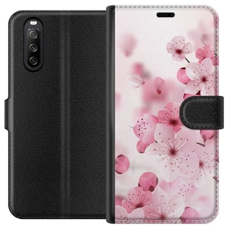 Yhteensopiva Lompakkokotelo Sony Sony Xperia 10 III Kirsikankukka