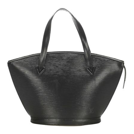 Louis Vuitton Vintage, Pre-owned Epi Saint Jacques PM Short Strap Leather Zwart, Dames, Maat:ONE Size