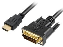Sharkoon adapterkabel - HDMI / DVI - 1 m