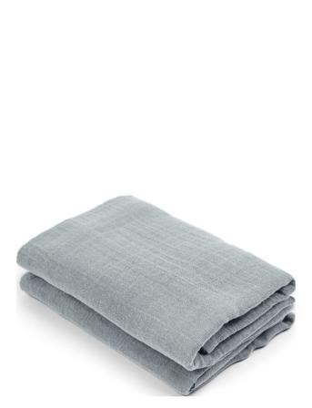 Lou Muslin Cloth 2-Pack Baby & Maternity Baby Sleep Muslins Muslin Cloths Blue Nuuroo