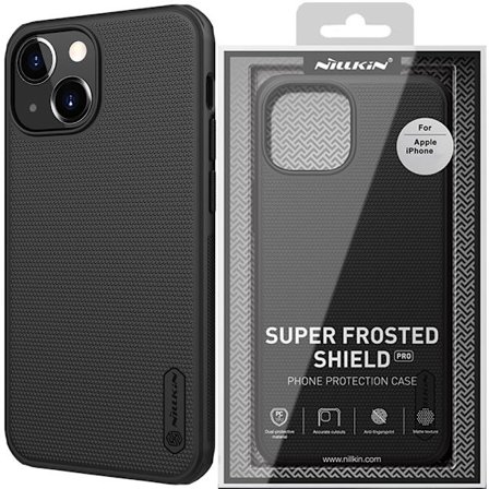 Nillkin Super Frosted Shield Pro Magnetic Deksel til iPhone 14 Plus med MagSafe Magnetic Black