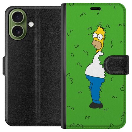 Kompatibel Tegnebogsetui til Apple iPhone 17 Homer Simpson
