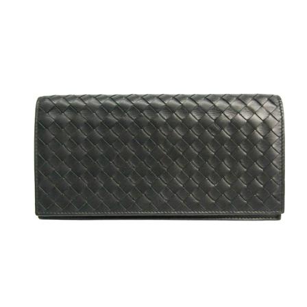 Bottega Veneta Vintage, Pre-owned Intrecciato bag Zwart, Heren, Maat:ONE Size,leer