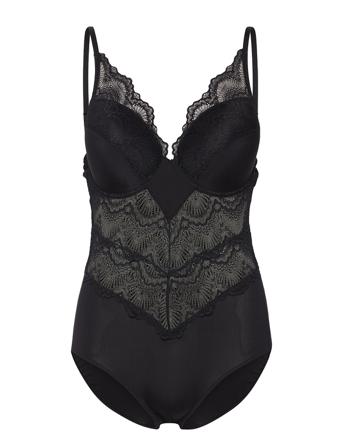 Tanya Body W Bra Fill Body Alusmekko Musta Missya