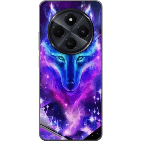 Mobilskal till Xiaomi Redmi A4 med Neon Varg