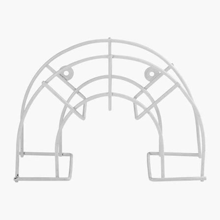 Biltema - Slangeholder for 30 meter 1/2-slange, Pulverlakkert Stål, Veggmontert