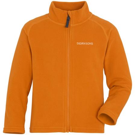 Didriksons Monte Kids Fullzip 6 Children Mid layer tops Orange 130